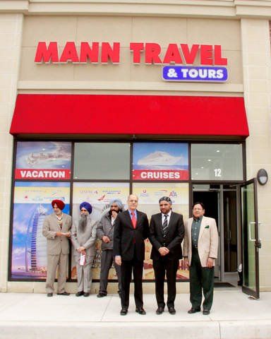 travel agency brampton contact number
