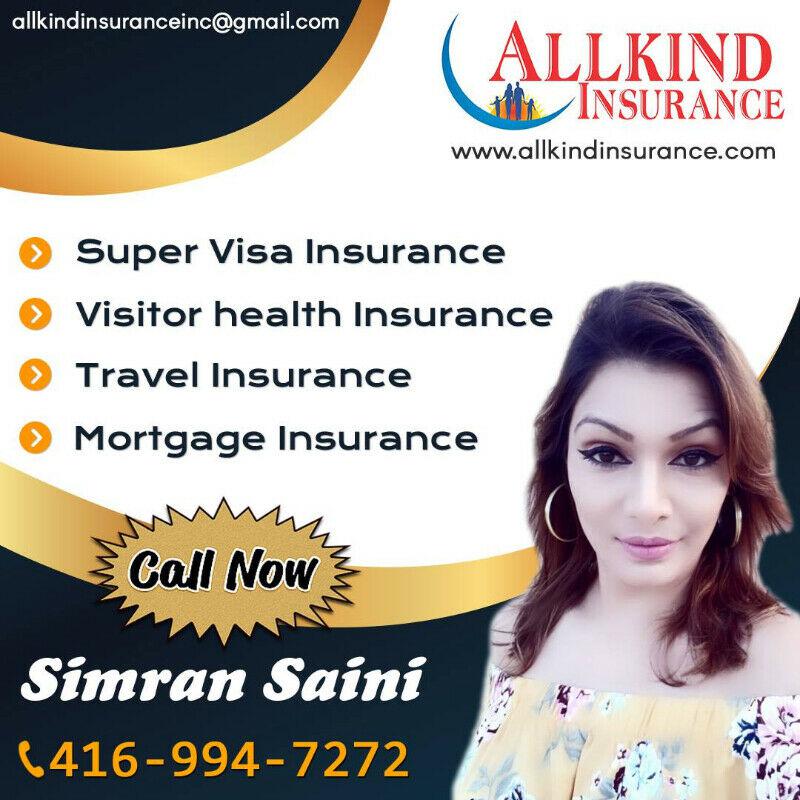 Supervisa/Visitor Insurance Lowest rates guaranteed 416