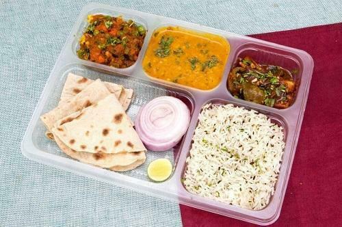 Pure Vegetarian Gujarati Maharashtrian Monthly Meal Tiffin Service 