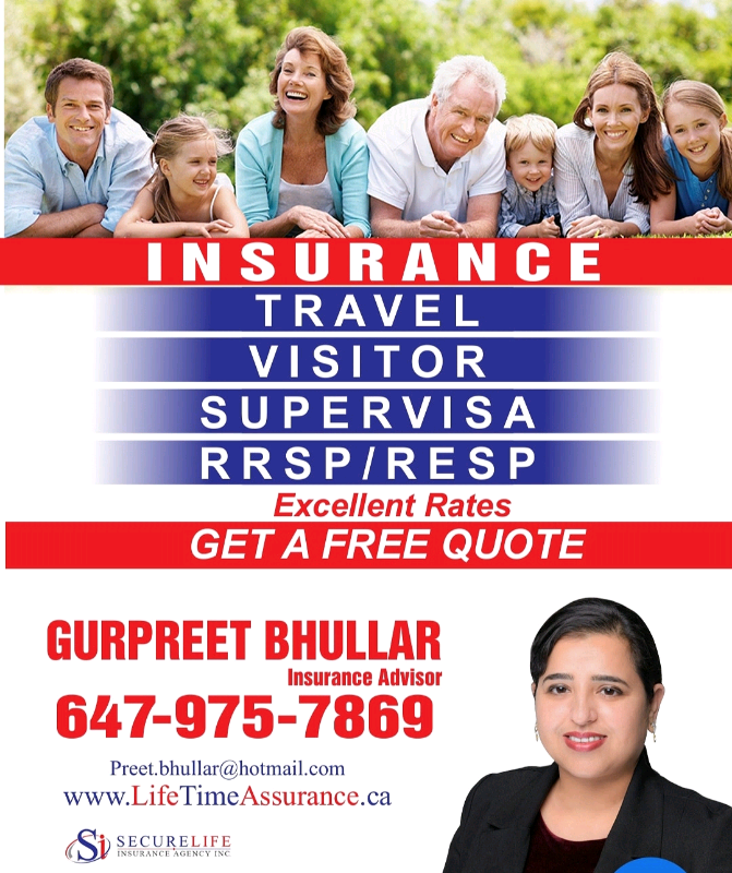 Supervisa/Visitor Insurance Lowest rates guaranteed
