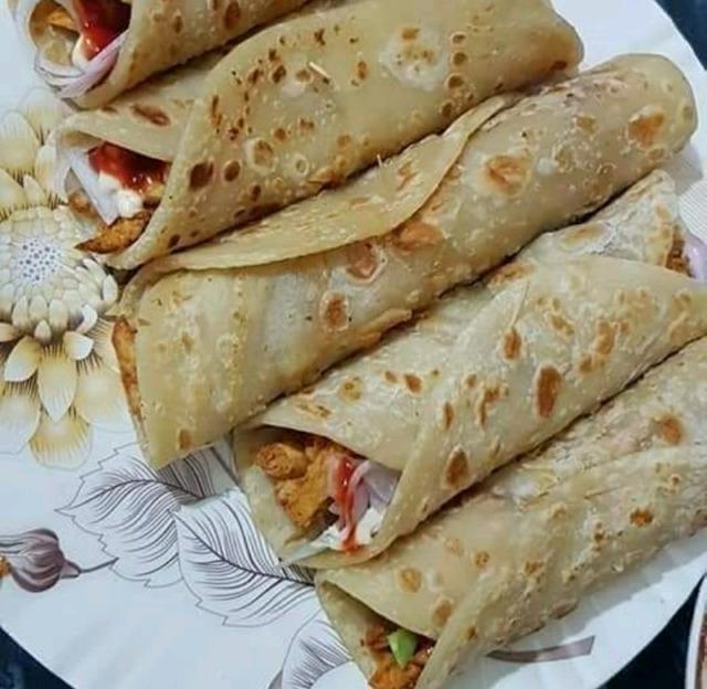 Fresh Home Made Lachaydar Paratha Roll Tiffin Service Toronto Ontario