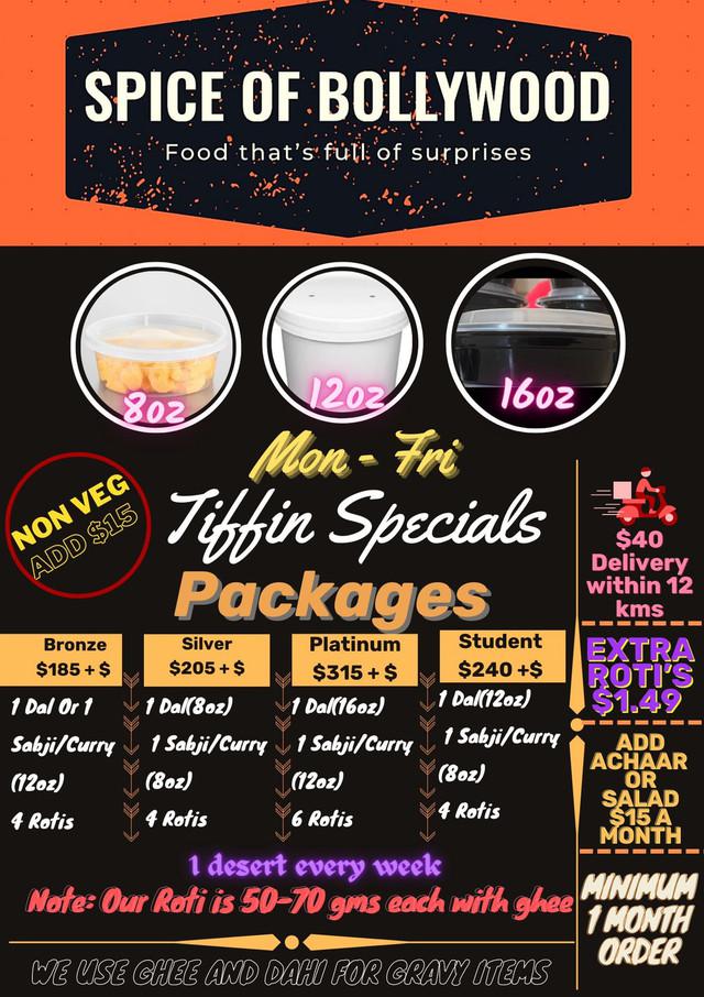 Tiffin Service Available Tiffin Service London Ontario